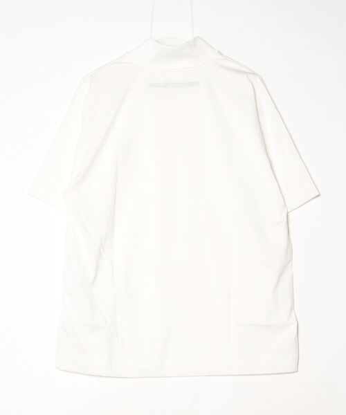 my beautiful landlet（マイビューティフルランドレット）の「【my beautiful landlet】SUPIMA COTTON HIGH NECK T-SHIRT（Tシャツ/カットソー・メンズ・イエロー/チャコールグレー/ブラック/オフホワイト・1/0）」の5枚目の写真