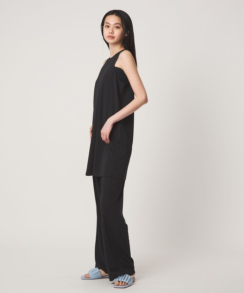 EMMEL REFINES(エメルリファインズ)の「<EMMEL REFINES>EM アメスリチュニック × パンツ セット(ワンピース・レディース・ブラック/ダークブラウン・FREE)」の7枚目の写真