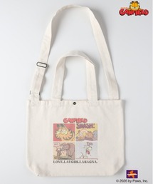 Right-on | 【GARFIELD】プリントショルダーバッグ (トートバッグ / カジュアルスタイル / マルチカラー)(ショルダーバッグ)