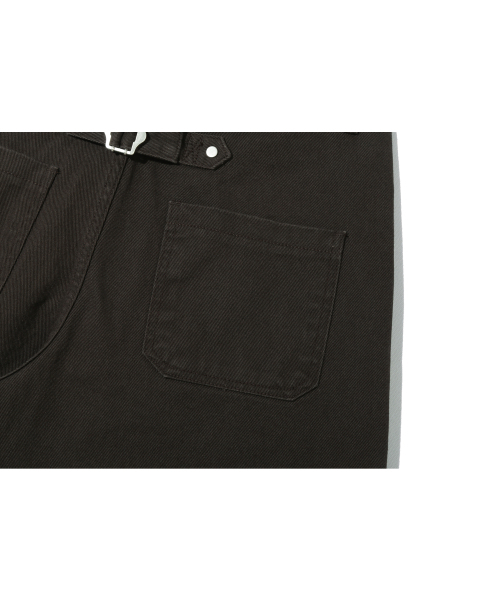 BASEMOMENT(ベースモーメント)の「シンチバックカーブドウォッシングツイルパンツダークブラウン(その他パンツ・メンズ・その他・M/L/XL)」の11枚目の写真