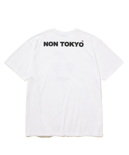 NON TOKYO(ノントーキョー)の「PRINT H/S BIG T-SHIRT(SCULL CHERRY)(Tシャツ/カットソー・レディース・ホワイト/ワインレッド/ブラック・FREE)」の11枚目の写真