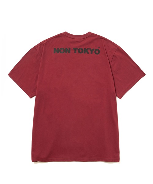 NON TOKYO(ノントーキョー)の「PRINT H/S BIG T-SHIRT(SCULL CHERRY)(Tシャツ/カットソー・レディース・ホワイト/ワインレッド/ブラック・FREE)」の13枚目の写真