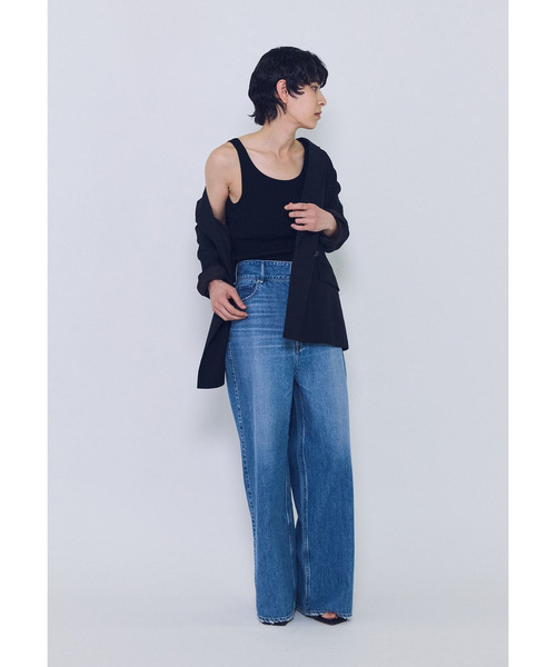 NICENICE MOMENT(ナイスナイスモーメント)の「<NICENICE MOMENT(ナイスナイス モーメント)>タンクトップ(Tシャツ/カットソー・レディース・ブラック系その他3/ホワイト系その他3・1)」の7枚目の写真