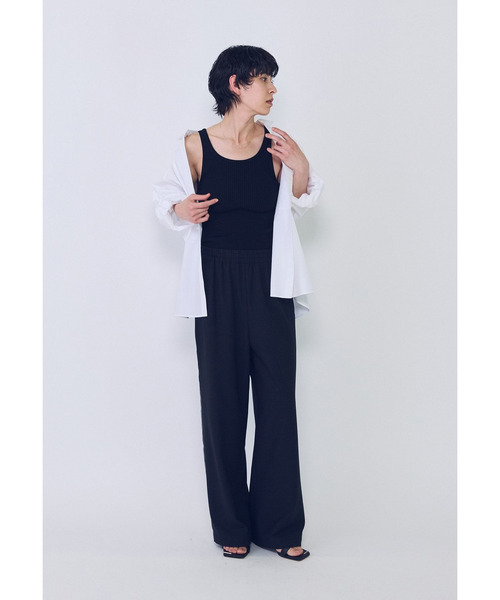 NICENICE MOMENT(ナイスナイスモーメント)の「<NICENICE MOMENT(ナイスナイス モーメント)>タンクトップ(Tシャツ/カットソー・レディース・ブラック系その他3/ホワイト系その他3・1)」の8枚目の写真