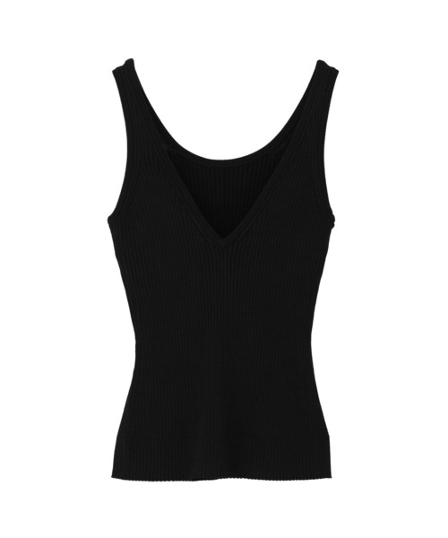 NICENICE MOMENT(ナイスナイスモーメント)の「<NICENICE MOMENT(ナイスナイス モーメント)>タンクトップ(Tシャツ/カットソー・レディース・ブラック系その他3/ホワイト系その他3・1)」の9枚目の写真