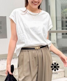 NOLLEY’S | ウォッシャブルワイドノースリーブTシャツ(Tシャツ/カットソー)
