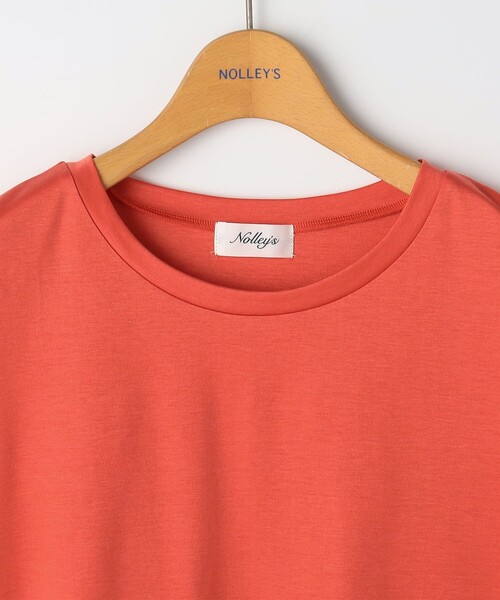 NOLLEY’S(ノーリーズ)の「ウォッシャブルワイドノースリーブTシャツ(Tシャツ/カットソー・レディース・ネイビー/オレンジ/ブラウン/ホワイト/ベビーピンク・38)」の18枚目の写真