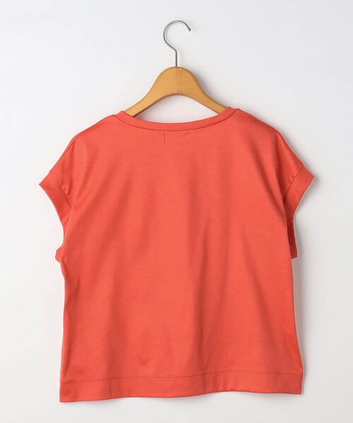 NOLLEY’S(ノーリーズ)の「ウォッシャブルワイドノースリーブTシャツ(Tシャツ/カットソー・レディース・ネイビー/オレンジ/ブラウン/ホワイト/ベビーピンク・38)」の9枚目の写真