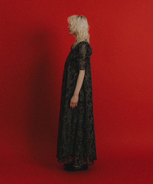 et.UNiVER(エトユニベール)の「NOble A-line dress(ドレス・レディース・アイボリー/ブラック/グレー・SMALL/MEDIUM/LARGE)」の22枚目の写真