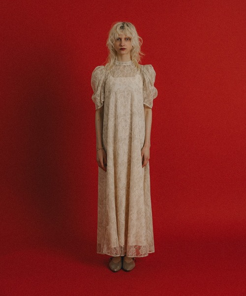 et.UNiVER(エトユニベール)の「NOble A-line dress(ドレス・レディース・アイボリー/ブラック/グレー・SMALL/MEDIUM/LARGE)」の4枚目の写真