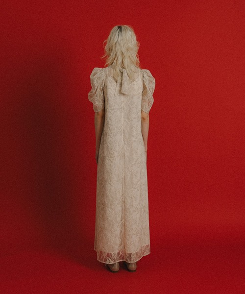 et.UNiVER(エトユニベール)の「NOble A-line dress(ドレス・レディース・アイボリー/ブラック/グレー・SMALL/MEDIUM/LARGE)」の6枚目の写真