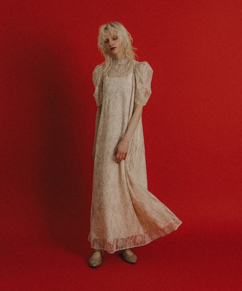 et.UNiVER(エトユニベール)の「NOble A-line dress(ドレス・レディース・アイボリー/ブラック/グレー・SMALL/MEDIUM/LARGE)」の7枚目の写真
