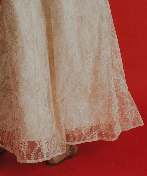et.UNiVER(エトユニベール)の「NOble A-line dress(ドレス・レディース・アイボリー/ブラック/グレー・SMALL/MEDIUM/LARGE)」の15枚目の写真