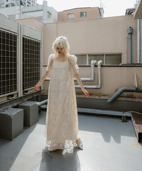 et.UNiVER(エトユニベール)の「NOble A-line dress(ドレス・レディース・アイボリー/ブラック/グレー・SMALL/MEDIUM/LARGE)」の18枚目の写真