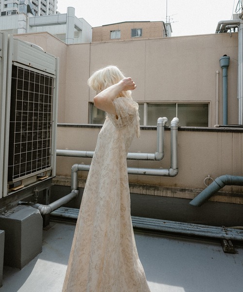 et.UNiVER(エトユニベール)の「NOble A-line dress(ドレス・レディース・アイボリー/ブラック/グレー・SMALL/MEDIUM/LARGE)」の19枚目の写真