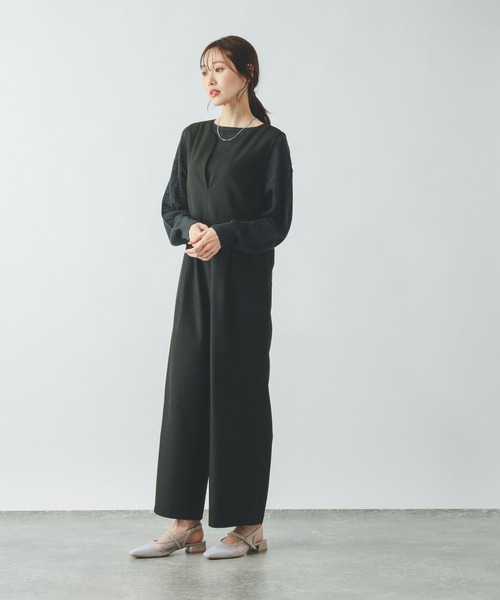 GLOBAL WORK(グローバルワーク)の「透けにくいメッシュニットプルオーバー/642926(ニット/セーター・レディース・ホワイト系その他3/ブルー系その他/グレー系その他/ブラウン系その他6・MEDIUM/LARGE)」の18枚目の写真