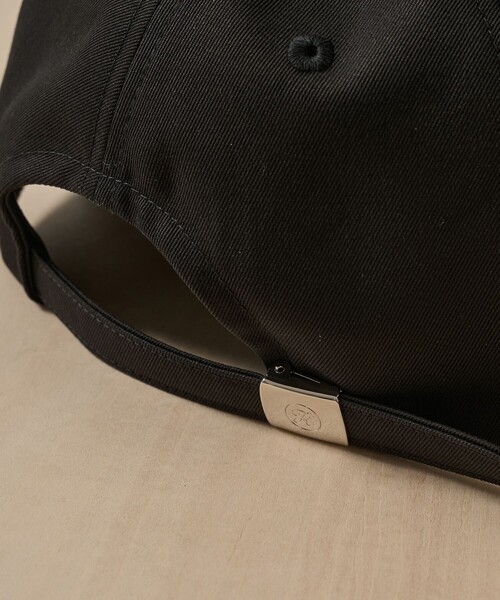 KIJIMA TAKAYUKI（キジマ　タカユキ）の「【KIJIMA TAKAYUKI/キジマタカユキ】COTTON GABA 6PANEL CAP（キャップ・メンズ・グレイッシュベージュ/ブラック・FREE）」の5枚目の写真