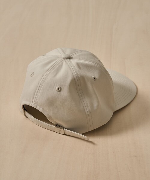 KIJIMA TAKAYUKI（キジマ　タカユキ）の「【KIJIMA TAKAYUKI/キジマタカユキ】COTTON GABA 6PANEL CAP（キャップ・メンズ・グレイッシュベージュ/ブラック・FREE）」の8枚目の写真