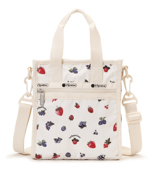 LeSportsac(レスポートサック)の「MINI N/S TOTE ベリーメロウ(ショルダーバッグ・レディース・ホワイト・FREE)」の4枚目の写真