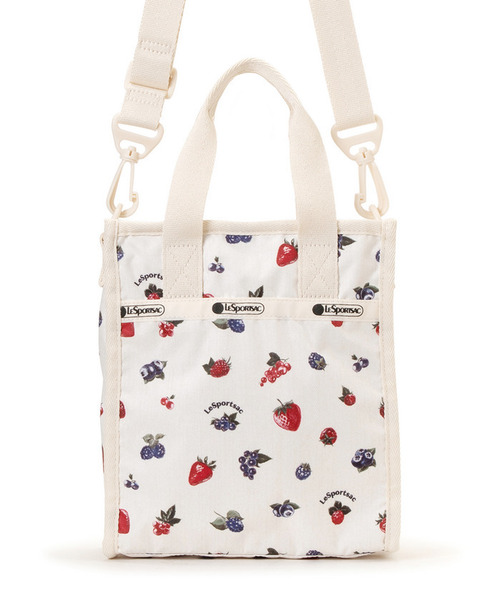 LeSportsac(レスポートサック)の「MINI N/S TOTE ベリーメロウ(ショルダーバッグ・レディース・ホワイト・FREE)」の6枚目の写真