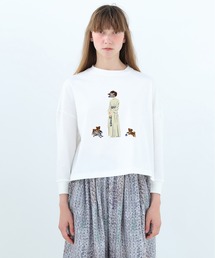 bedsidedrama | DOG SAVE THE QUEEN Wide Pullover(Tシャツ/カットソー)