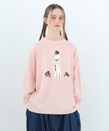 BEDSIDEDRAMA | DOG SAVE THE QUEEN Wide Pullover(Tシャツ/カットソー)