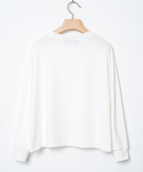bedsidedrama（ベットサイドドラマ）の「DOG SAVE THE QUEEN Wide Pullover（Tシャツ/カットソー・レディース・ピンク/ホワイト/ブラック・2/1）」の13枚目の写真