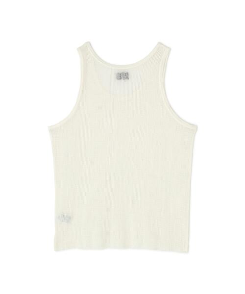 DANKE SCHON(ダンケシェーン)の「DankeSchon/ダンケシェーン/MESH TANKTOP(タンクトップ・メンズ・ホワイト/ブラック/グレー・F)」の14枚目の写真