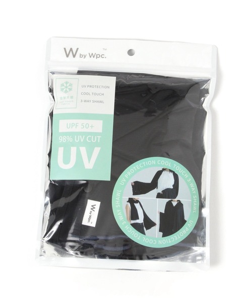 GLOBAL WORK(グローバルワーク)の「UV冷感3wayショール/一部店舗限定/658162(その他・レディース・オフホワイト/ライトグレー/ブラック・FREE)」の7枚目の写真