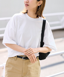 ATON（エイトン）の「ATON/エイトン SUVIN 60/2 WIDE SLEEVE T-SHIRT（Tシャツ/カットソー）」