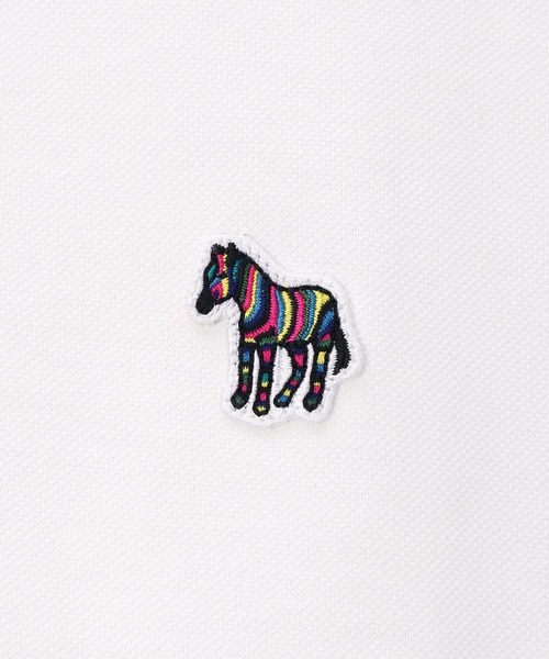 PS Paul Smith(ピーエスポールスミス)の「“Sports Stripe Zebra” ライン ポロシャツ / 162502 151LN(ポロシャツ・メンズ・ブラック/ネイビー/ホワイト・SMALL/MEDIUM/LARGE/X-LARGE/XX-LARGE)」の5枚目の写真