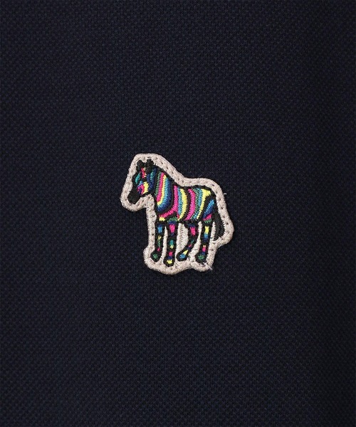 PS Paul Smith(ピーエスポールスミス)の「“Sports Stripe Zebra” ライン ポロシャツ / 162502 151LN(ポロシャツ・メンズ・ブラック/ネイビー/ホワイト・SMALL/MEDIUM/LARGE/X-LARGE/XX-LARGE)」の11枚目の写真