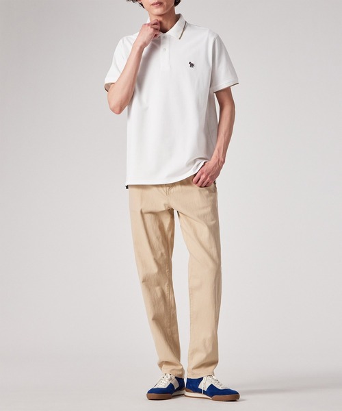 PS Paul Smith(ピーエスポールスミス)の「“Sports Stripe Zebra” ライン ポロシャツ / 162502 151LN(ポロシャツ・メンズ・ブラック/ネイビー/ホワイト・SMALL/MEDIUM/LARGE/X-LARGE/XX-LARGE)」の14枚目の写真