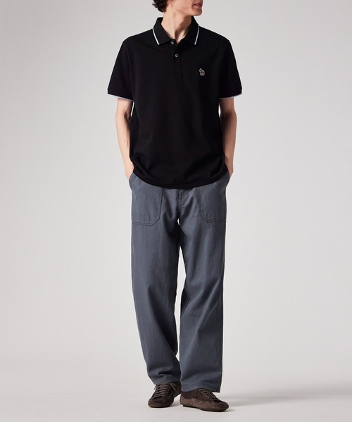 PS Paul Smith(ピーエスポールスミス)の「“Sports Stripe Zebra” ライン ポロシャツ / 162502 151LN(ポロシャツ・メンズ・ブラック/ネイビー/ホワイト・SMALL/MEDIUM/LARGE/X-LARGE/XX-LARGE)」の18枚目の写真
