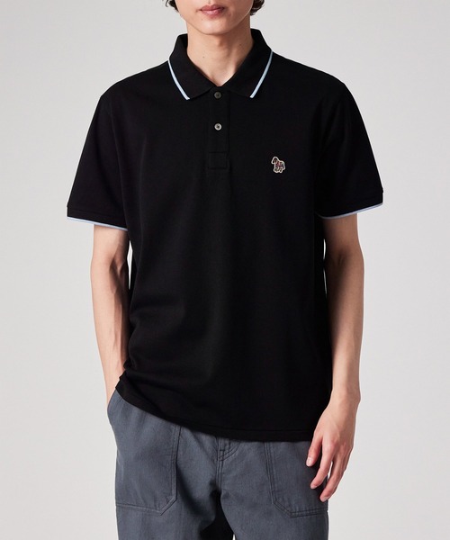 PS Paul Smith(ピーエスポールスミス)の「“Sports Stripe Zebra” ライン ポロシャツ / 162502 151LN(ポロシャツ・メンズ・ブラック/ネイビー/ホワイト・SMALL/MEDIUM/LARGE/X-LARGE/XX-LARGE)」の19枚目の写真