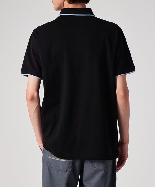 PS Paul Smith(ピーエスポールスミス)の「“Sports Stripe Zebra” ライン ポロシャツ / 162502 151LN(ポロシャツ・メンズ・ブラック/ネイビー/ホワイト・SMALL/MEDIUM/LARGE/X-LARGE/XX-LARGE)」の20枚目の写真