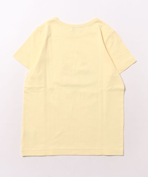 HAKKA KIDS（ハッカキッズ）の「[ジュニアサイズ]ドーナッツヘッドホンプリントTシャツ（Tシャツ/カットソー・キッズ・パープル/イエロー・150cm/140cm）」の3枚目の写真