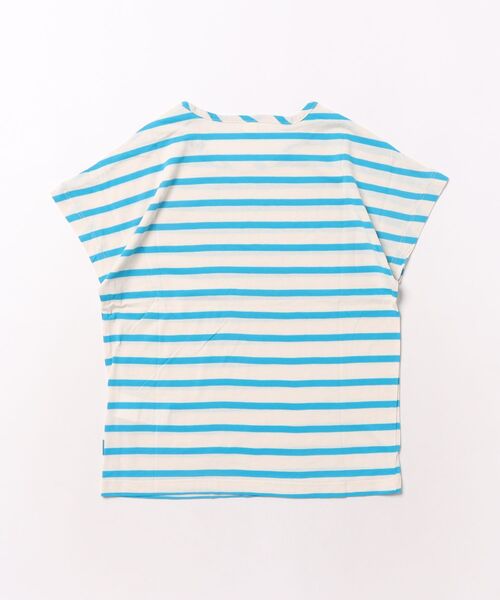 moimoln(モイモルン)の「【SOFT&】カラーボーダートップス(Tシャツ/カットソー・キッズ・グリーン/ブルー/ピンク・130cm/120cm/100cm/110cm/90cm)」の16枚目の写真