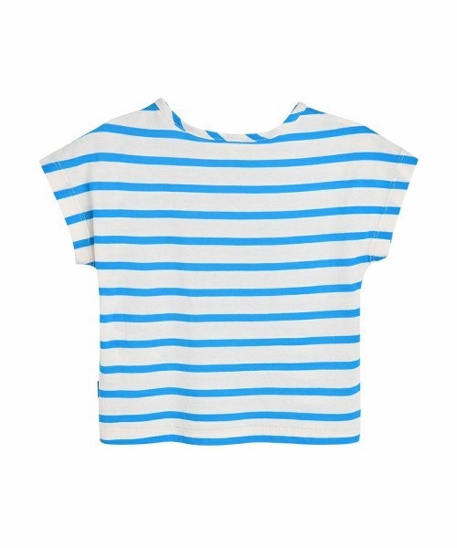 moimoln(モイモルン)の「【SOFT&】カラーボーダートップス(Tシャツ/カットソー・キッズ・グリーン/ブルー/ピンク・130cm/120cm/100cm/110cm/90cm)」の8枚目の写真