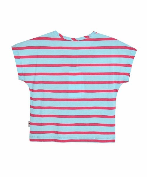 moimoln(モイモルン)の「【SOFT&】カラーボーダートップス(Tシャツ/カットソー・キッズ・グリーン/ブルー/ピンク・130cm/120cm/100cm/110cm/90cm)」の12枚目の写真