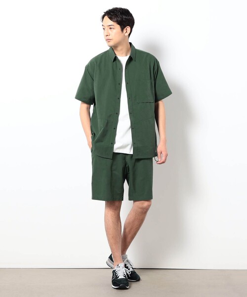 NANGA(ナンガ)の「【NANGA】 DOT AIR COMFY SS SHIRTS(シャツ/ブラウス・メンズ・グリーン/ブラック/ネイビー・M/L)」の4枚目の写真
