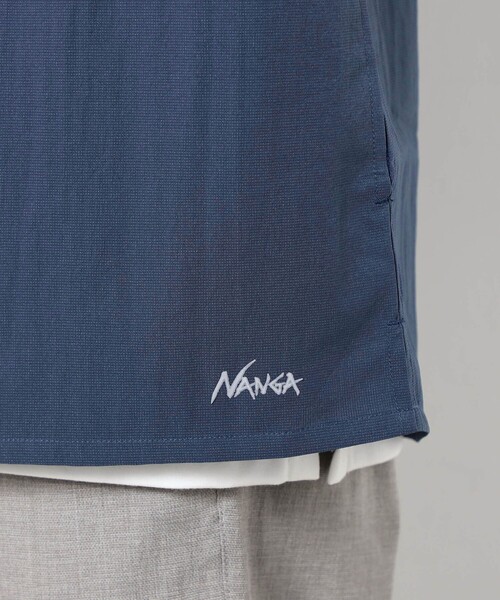 NANGA(ナンガ)の「【NANGA】 DOT AIR COMFY SS SHIRTS(シャツ/ブラウス・メンズ・グリーン/ブラック/ネイビー・M/L)」の16枚目の写真