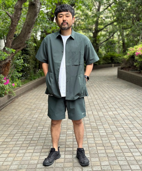 NANGA(ナンガ)の「【NANGA】 DOT AIR COMFY SS SHIRTS(シャツ/ブラウス・メンズ・グリーン/ブラック/ネイビー・M/L)」の18枚目の写真