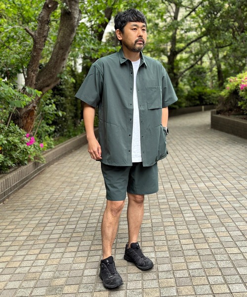 NANGA(ナンガ)の「【NANGA】 DOT AIR COMFY SS SHIRTS(シャツ/ブラウス・メンズ・グリーン/ブラック/ネイビー・M/L)」の20枚目の写真