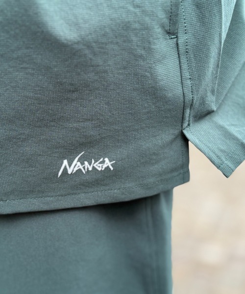 NANGA(ナンガ)の「【NANGA】 DOT AIR COMFY SS SHIRTS(シャツ/ブラウス・メンズ・グリーン/ブラック/ネイビー・M/L)」の22枚目の写真