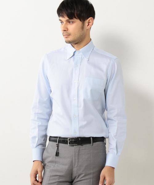 UNITED ARROWS（ユナイテッドアローズ）の「UAF ロイヤルオックスフォード ボタンダウン シャツ（シャツ/ブラウス・メンズ・ライトブルー/ホワイト・37cm/39cm/40cm/38cm/42cm/41cm/43cm/36cm）」の5枚目の写真