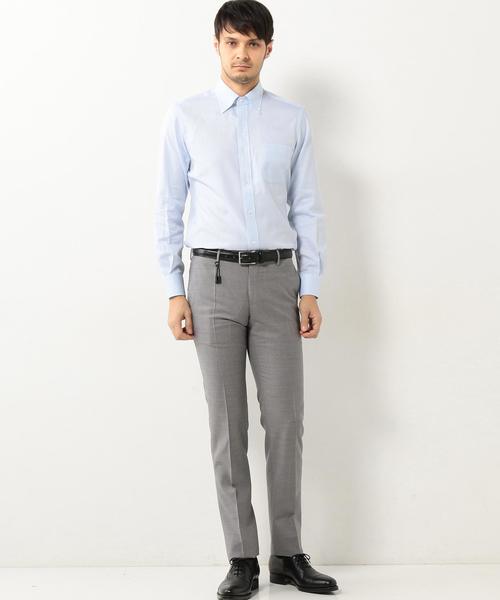 UNITED ARROWS（ユナイテッドアローズ）の「UAF ロイヤルオックスフォード ボタンダウン シャツ（シャツ/ブラウス・メンズ・ライトブルー/ホワイト・37cm/39cm/40cm/38cm/42cm/41cm/43cm/36cm）」の6枚目の写真