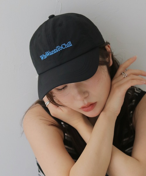 cheriella(シェリエラ)の「【cheriella】ベーシックロゴキャップ BASIC LOGO CAP(キャップ・レディース・ネイビー/ベージュ/ブラック・FREE)」の10枚目の写真
