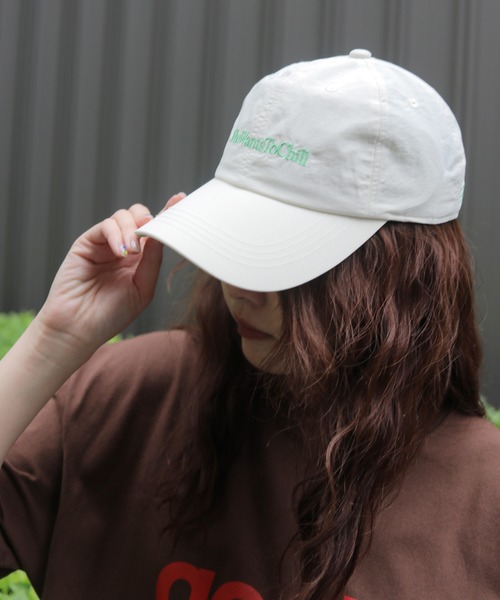 cheriella(シェリエラ)の「【cheriella】ベーシックロゴキャップ BASIC LOGO CAP(キャップ・レディース・ネイビー/ベージュ/ブラック・FREE)」の18枚目の写真