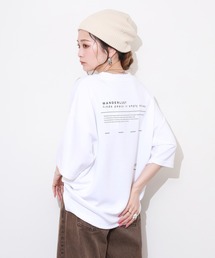 ソフトタッチ　ストレッチ　半袖　ロゴ　Tシャツ